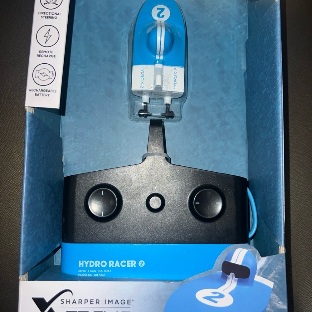Sharper Image Blue Remote-Controlled Hydro Racer